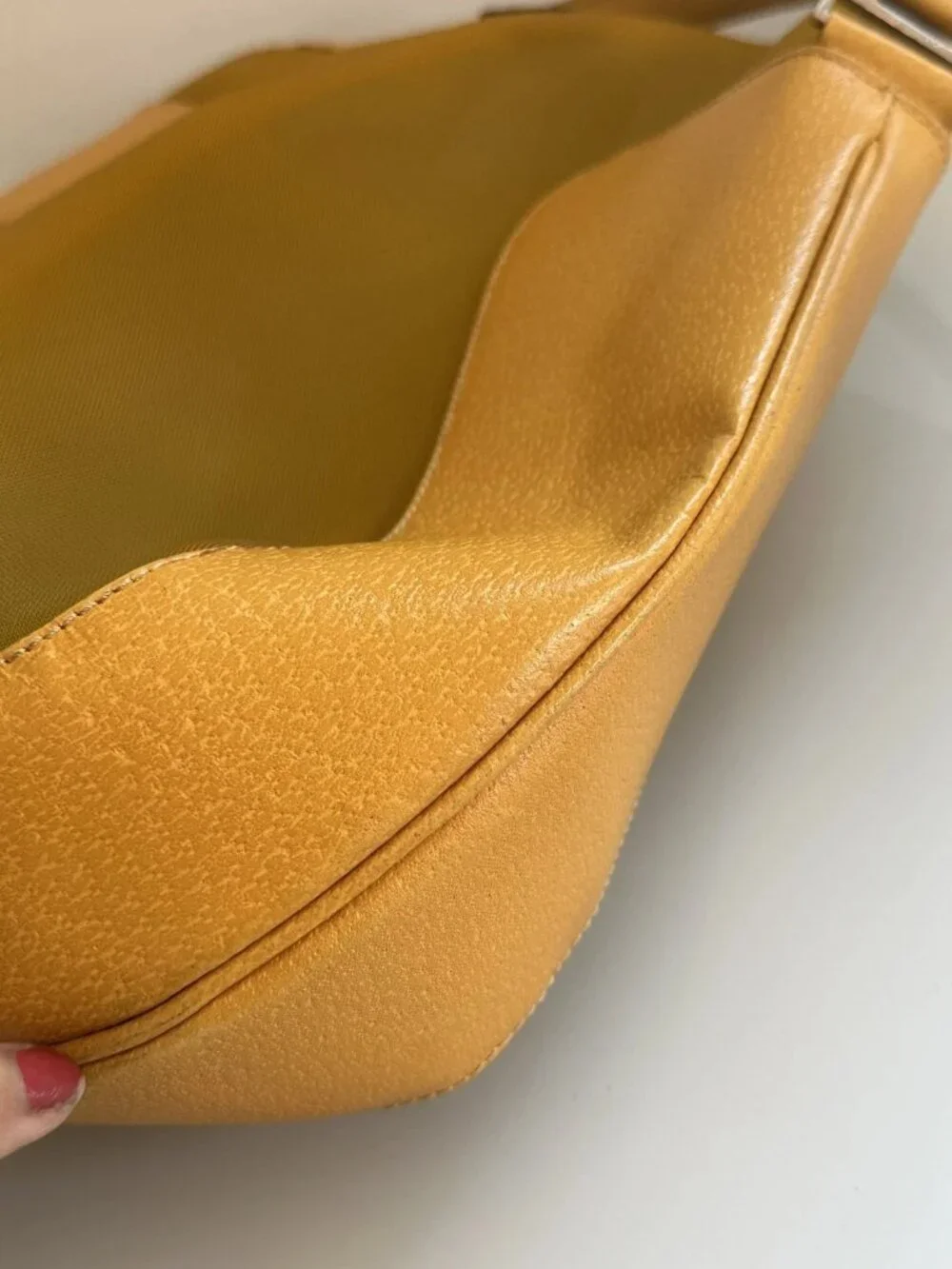 Trussardi vintage mustard
